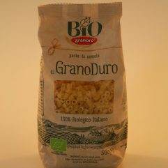 PASTA DI SEMOLA DI GRANO DURO BIO DITALINI RIGATI GRANORO