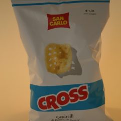 PATATINE SAN CARLO CROSS ( SENZA GLUTINE )
 ( PREZZATE AD ? 1,50 , DA NOI SEMPRE AD 1,40 )