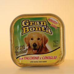 GRAN BONTA 300g TACCHINO E CONIGLIO PER CANE