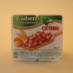 CUBETTI PANCETTA  AFFUMICATA  CITTERIO