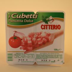 CUBETTI PANCETTA  DOLCE CITTERIO