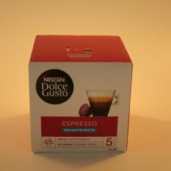 ESPRESSO DECAFEINATO DOLCE GUSTO NESCAFE' 16 CUPS