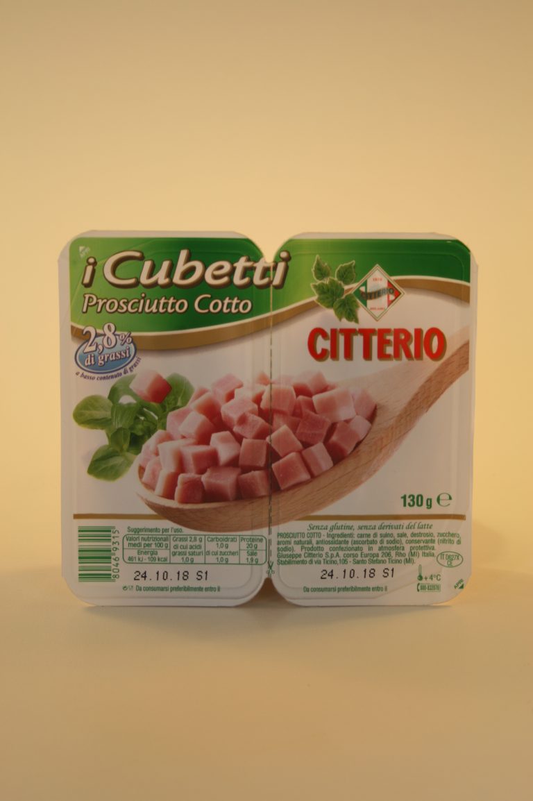 CUBETTI PROSCIUTTO COTTO CITTERIO Latteria Locatelli