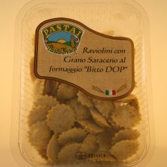 RAVIOLINI  CON GRANO SARACENO AL BITTO