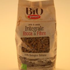 PASTA DI SEMOLA DI GRANO DURO BIO DITALI INTEGRALI  GRANORO