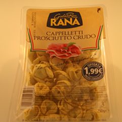 CAPPELLETTI  PROSCIUTTO CRUDO RANA
(PREZZO CONSIGLIATO ? 2.49 DA NOI SEMPRE A ? 2,39 )