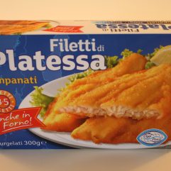 PLATESSA PANATA OGGI PESCE