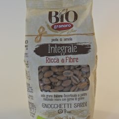 PASTA DI SEMOLA DI GRANO DURO INTEGRALE GNOCCHETTI SARDI BIO GRANORO
