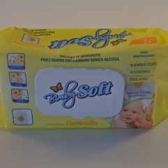 SALVIETTE IMBEVUTE BIMBYSOFT CAMOMILLA