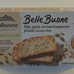 BELLE BUONE FETTE SPESSE CON SEMI DI PAPAVERO,GIRASOLE E LINO