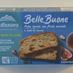 BELLE BUONE FETTE SPESSE CON FICHI, NOCCIOLE E SEMI DI ZUCCA