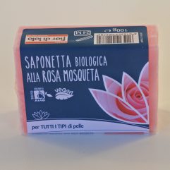 SAPONETTA BIOLOGICA ALLA ROSA MOSQUETA