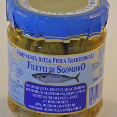 FILETTI SGOMBRO IN OLIO BIO