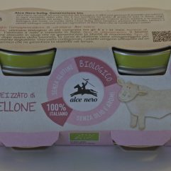 OMOGENEIZZATO DI VITELLONE ALCE NERO , SENZA GLUTINE , SENZA OLIO E AROMI , 
100 % ITALIANO