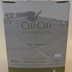VINO BIANCO 5 LITRI CIU' CIU'