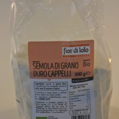 SEMOLA BIO DI GRANO DURO CAPPELLI FIOR DI LOTO