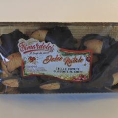 BISCOTTI GLASSATI CACAO A FORMA DI COMETE FIMARDOLCI