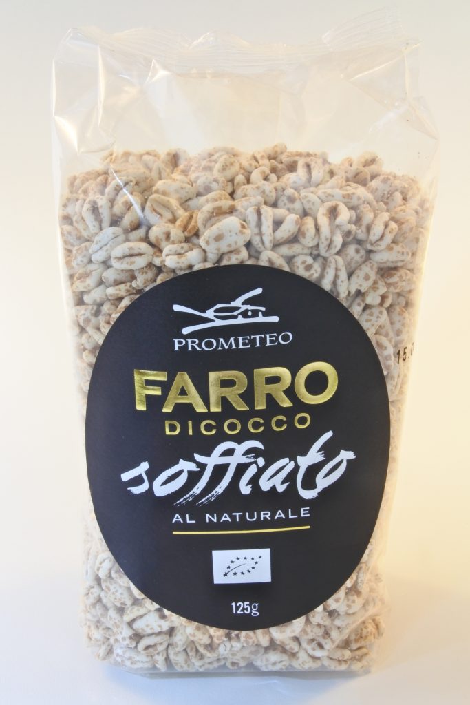 FARRO DI COCCO SOFFIATO AL NATURALE BIO PROMETEO