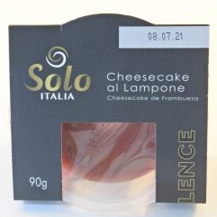 CHEESECAKE AL LAMPONE SOLO ITALIA