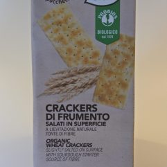 CRACKERS DI FRUMENTO SALATI IN SUPERFICIE BIO  PROBIOS