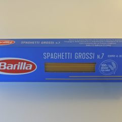 PASTA BARILLA SPAGHETTI GROSSI N? 7  ( OGNI 4 PACCHETTI , 
ANCHE NON DELLO STESSO FORMATO , AVRAI SEMPRE UN OMAGGIO , 
IL VALORE DEL OMAGGIO CI RENDE SEMPRE SUPER COMPETITIVI )