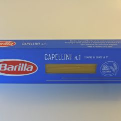PASTA BARILLA CAPELLINI  ( OGNI 4 PACCHETTI , 
ANCHE NON DELLO STESSO FORMATO , AVRAI SEMPRE UN OMAGGIO , 
IL VALORE DEL OMAGGIO CI RENDE SEMPRE SUPER COMPETITIVI )