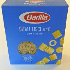 PASTA BARILLA DITALI LISCI ( OGNI 4 PACCHETTI , 
ANCHE NON DELLO STESSO FORMATO , AVRAI SEMPRE UN OMAGGIO , 
IL VALORE DEL OMAGGIO CI RENDE SEMPRE SUPER COMPETITIVI )