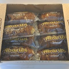 16 CROISSANT DI PASTA SFOGLIATA CON LIEVITO MADRE 
ABARIBI  CON RIPIENO ALLA CREMA