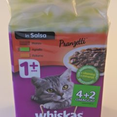 WHISKAS  PRANZETTI  MANZO AGNELLO