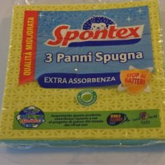 SPONTEX 3 PANNI SPUGNA EXTRA ASSORBENZA