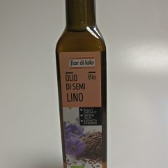 OLIO DI SEMI DI LINO FIOR DI LOTO