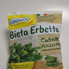 BIETA ERBETTA OROGEL , FOGLIE PIU' INTEGRE