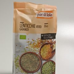 LENTICCHIE VERDI GRANDI BIOLOGICHE FIOR DI LOTO