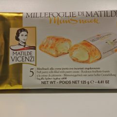 MINI SNACK MILLEFOGLIE DI MATILDE CON CREMA PASTICCERA