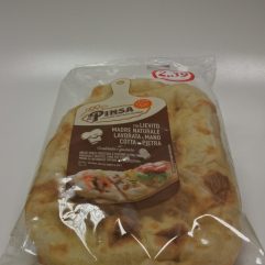 LA PINSA CON LIEVITO MADRE E ECOTTA SU PIETRA