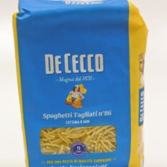 DE CECCO SPAGHETTI TAGLIATI N  86
( OGNI 4CONFEZIONI ACQUISTATE UN PACCHETTO IN OMAGGIO )