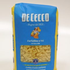 PASTA DE CECCO FARFALLINE N 95
( OGNI 4CONFEZIONI ACQUISTATE UN PACCHETTO IN OMAGGIO )