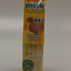 QUICK MILK VANILLA , CANNUCCE CON PERLINE PER ARAMATIZZARE IL LATTE 
AL GUSTO DI VANIGLIA