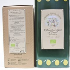 OLIO EXTRAVERGINE 5 LITRI CIRINNA' CANICATTINI SICILIA ( PUOI SCEGLIERE TRA LA LATTA E IL BAG BOX )