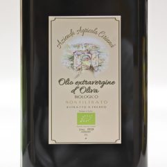 OLIO EXTRAVERGINE OLIVA CIRINNA' CANICATTINI SICILIA 3 LITRI