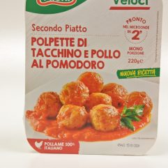 POLPETTE TACCHINO E POLLO AL POMODORO  FILENI