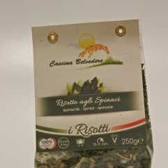RISOTTO SPIANACI  CASCINA BELVEDERE