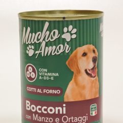 MUCHO AMOR CANI  BOCCONI MANZO E ORTAGGI