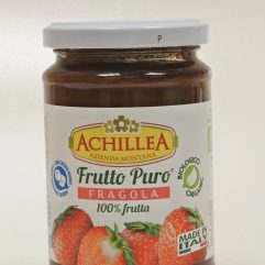 MARMELLATA BIO FRUTTO PURO FRAGOLA MADE IN ITALY