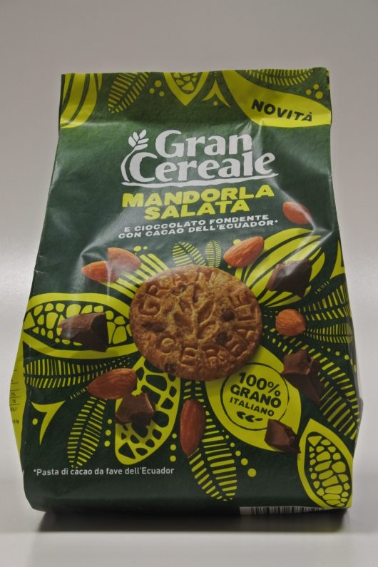 BISCOTTI GRAN CEREALE CON MANDORLA SALATA