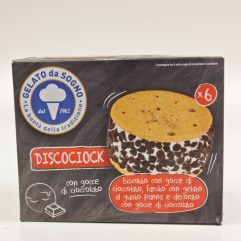 DISCOCIOK GELATO DA SOGNO BISCOTTO FARCITO CON GELATO GUSTO PANNA