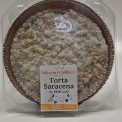TORTA AL GRANO SARACENO E MIRTILLO