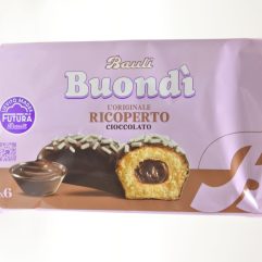 BUONDI RICOPERTO E RIPIENO DI CIOCCOLATO BAULI