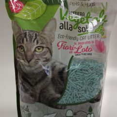 LETTIERA VEGETALE ALLA SOIA PROFUMAZIONE LAVANDA (SMALTIBILE NEL WC)