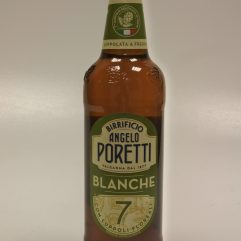 BIRRA ANGELO PORETTI BLANCHE 7 LUPPOLI , LUPPOLATA A FREDDO